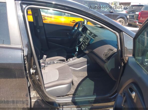 KNADM4A36H6049778 2017 KIA RIO Black Vista interior delantera