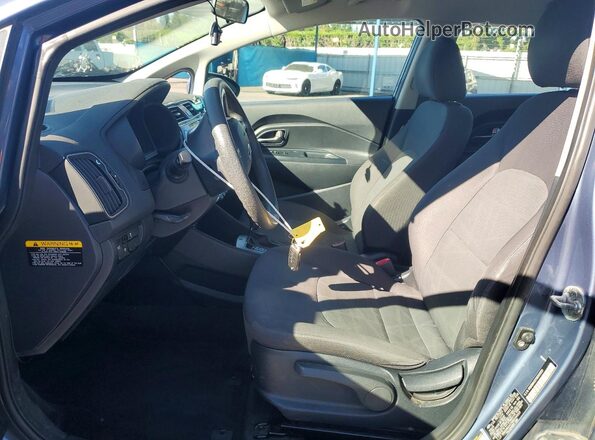 KNADM4A37G6549933 2016 KIA RIO Blue Widok wnętrza z przodu