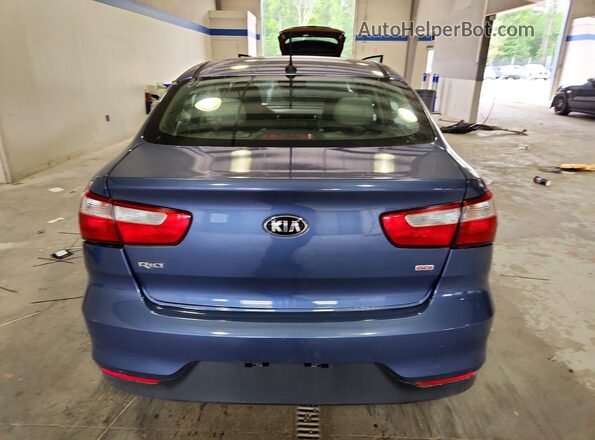 KNADM4A37G6604980 2016 KIA RIO Blue Vista trasera