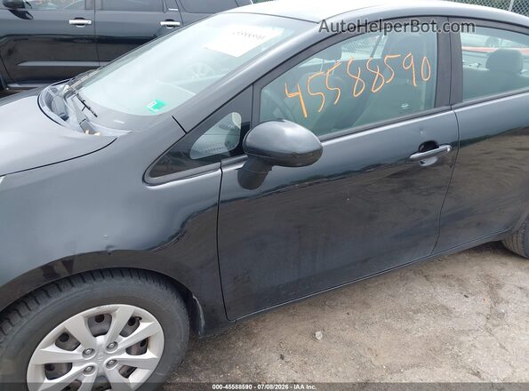 KNADM4A37H6005479 2017 KIA RIO Black წინა ხედი