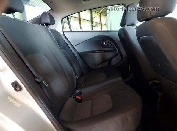 KNADM4A37H6025795 2017 KIA RIO Silver Rear seats view