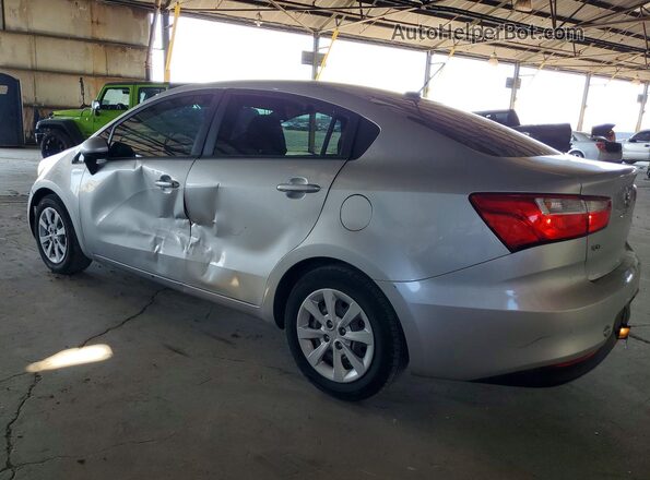 KNADM4A37H6025795 2017 KIA RIO Silver Rear left