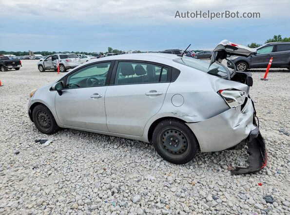 KNADM4A37H6035128 2017 KIA RIO Silver Rear left