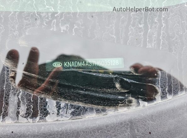 KNADM4A37H6035128 2017 KIA RIO Silver Engine compartment view