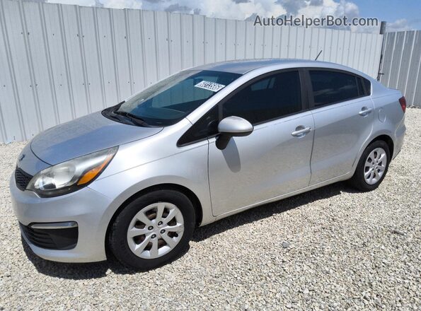 KNADM4A37H6057212 2017 KIA RIO Silver 