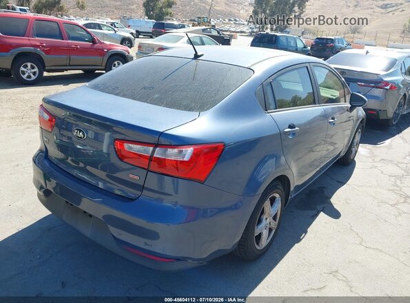 KNADM4A38G6539153 2016 KIA RIO Blue უკანა მარჯვენა
