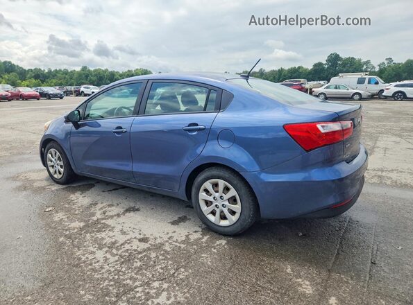 KNADM4A38G6544885 2016 KIA RIO Blue Tył lewy