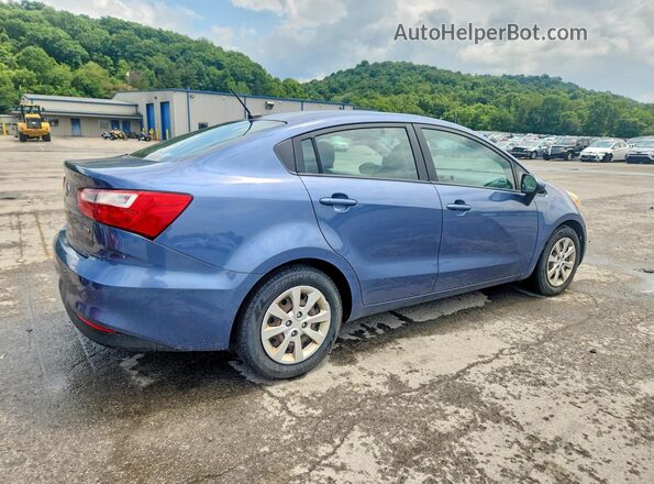 KNADM4A38G6544885 2016 KIA RIO Blue Tył prawy