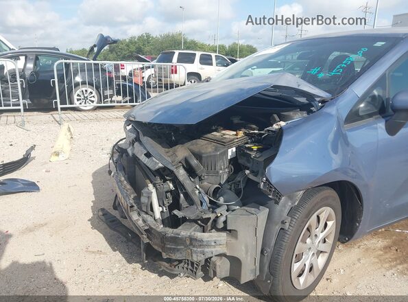KNADM4A39G6553045 2016 KIA RIO Blue Вид спереду