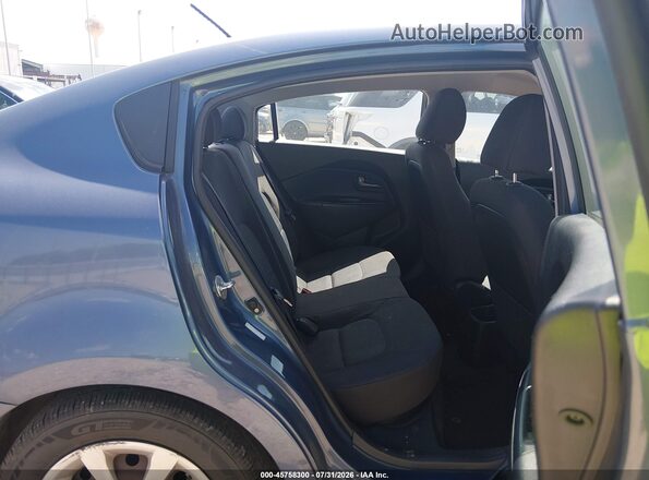 KNADM4A39G6553045 2016 KIA RIO Blue Вид наклейки з VIN-кодом