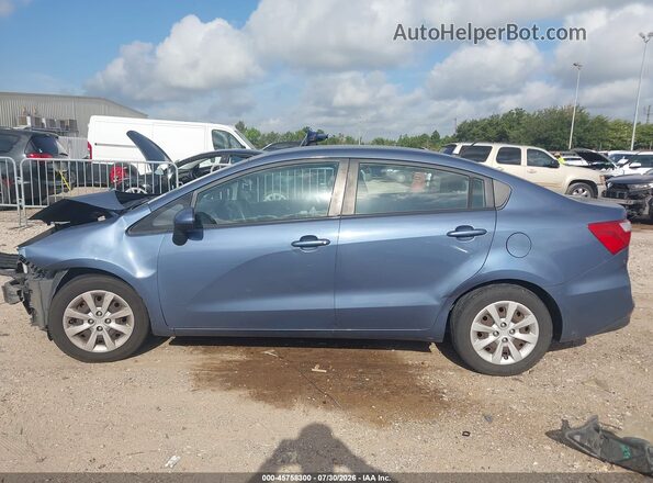 KNADM4A39G6553045 2016 KIA RIO Blue Панорамний вид салону 360°