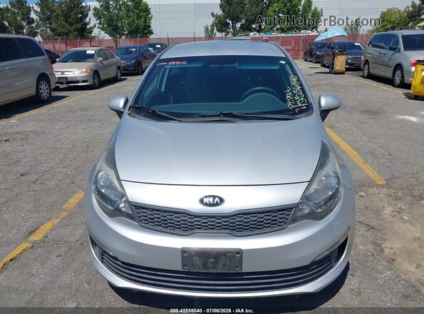KNADM4A3XG6638623 2016 KIA RIO Silver Vista frontal