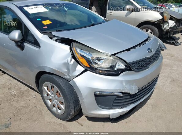 KNADM4A3XG6639416 2016 KIA RIO Silver 