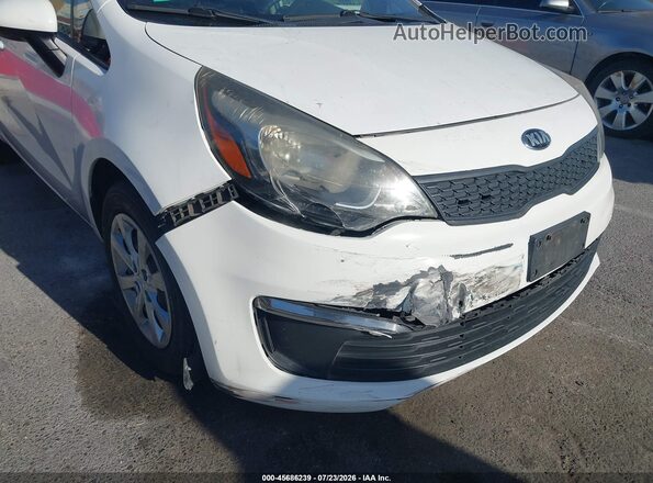 KNADM4A3XG6646754 2016 KIA RIO Белый 