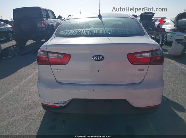 KNADM4A3XG6646754 2016 KIA RIO Белый 