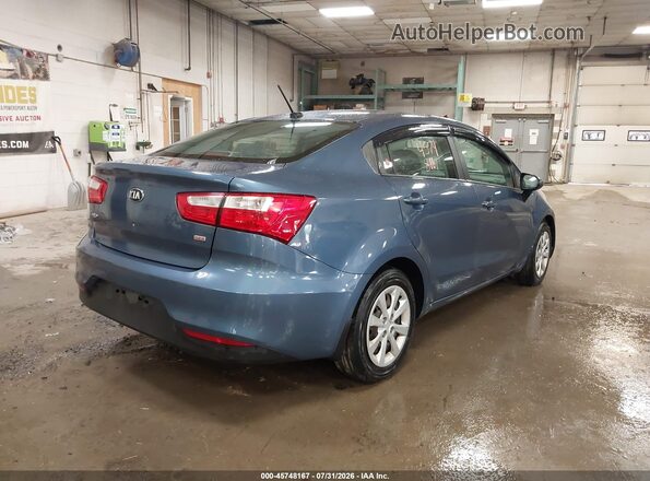 KNADM4A3XG6646978 2016 KIA RIO Blue Rear right