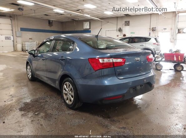 KNADM4A3XG6646978 2016 KIA RIO Blue Rear left
