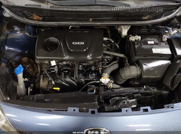 KNADM4A3XG6646978 2016 KIA RIO Blue Rear view