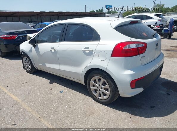 KNADM5A34G6579302 2016 KIA RIO White Rear left