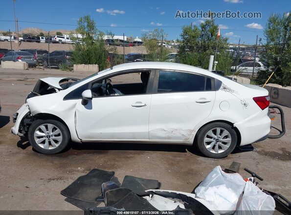 KNADN4A36G6676072 2016 KIA RIO White 