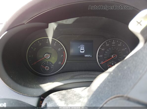 KNAE15LA0M6090206 2021 KIA STINGER Red Widok tylnych siedzeń