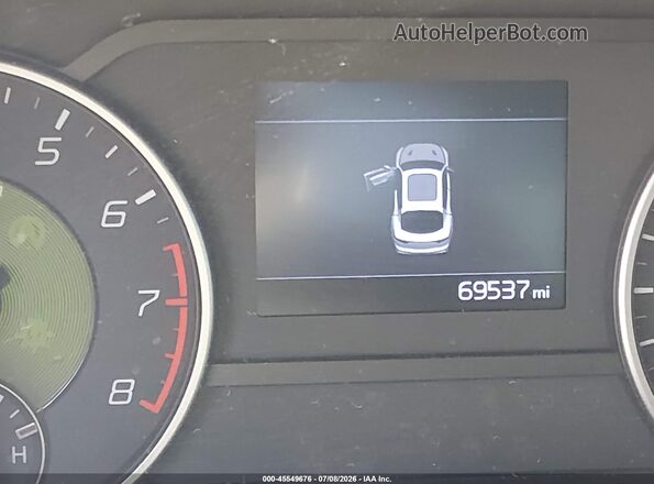 KNAE15LA0M6090206 2021 KIA STINGER Red Widok wnętrza 360 stopni