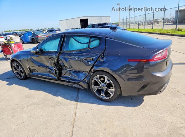 KNAE15LA1L6080640 2020 KIA STINGER Black Rear left