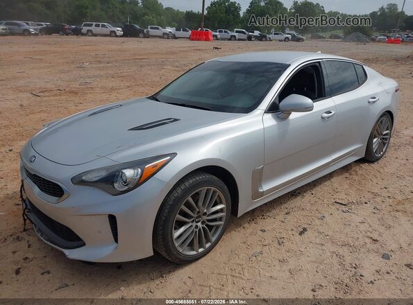 KNAE15LA2J6016832 2018 KIA STINGER Silver Передня ліва чверть