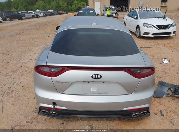 KNAE15LA2J6016832 2018 KIA STINGER Silver 