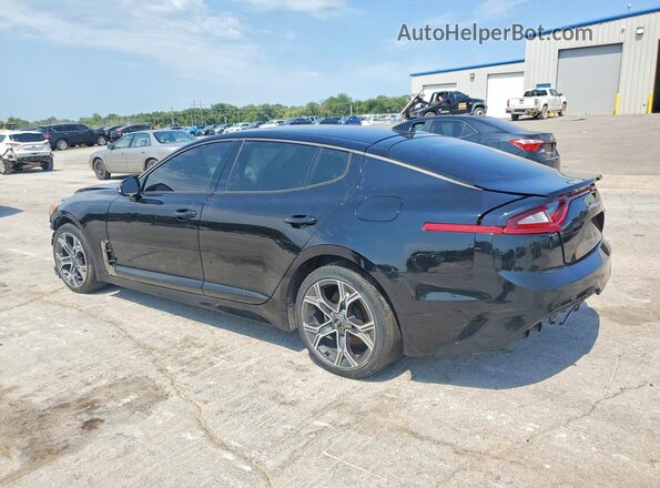 KNAE15LA3L6079277 2020 KIA STINGER Black უკანა მარცხენა