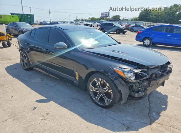 KNAE15LA3L6079277 2020 KIA STINGER Black წინა მარჯვენა