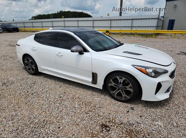 KNAE15LA6L6083310 2020 KIA STINGER Белый Передняя правая четверть