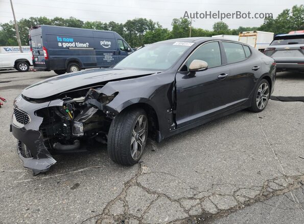 KNAE15LA7M6095208 2021 KIA STINGER Gray Панорамний вид салону 360°