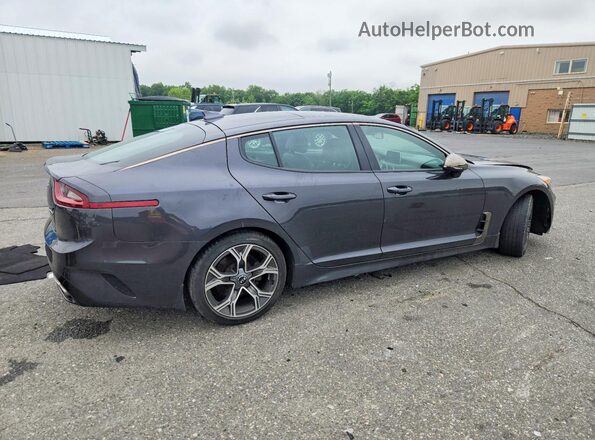 KNAE15LA7M6095208 2021 KIA STINGER Gray Задня права чверть