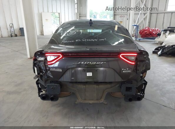 KNAE15LA7M6098058 2021 KIA STINGER Gray 