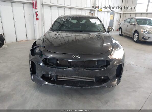 KNAE15LA7M6098058 2021 KIA STINGER Gray Սալոնի հետևի տեսք