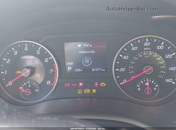 KNAE15LAXL6084475 2020 KIA STINGER White Հետևի նստատեղերի տեսք