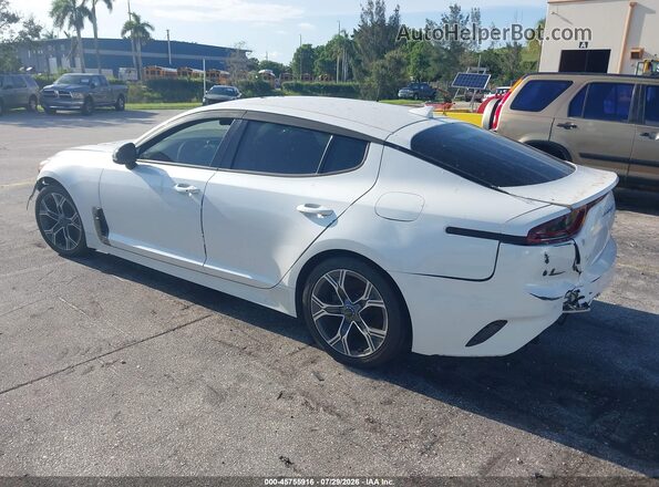 KNAE15LAXL6084475 2020 KIA STINGER White Հետևի ձախ