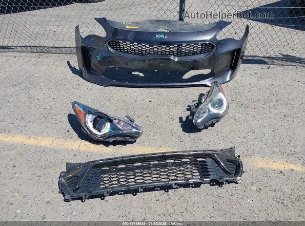 KNAE15LAXM6098250 2021 KIA STINGER Gray Vista del cuadro de instrumentos