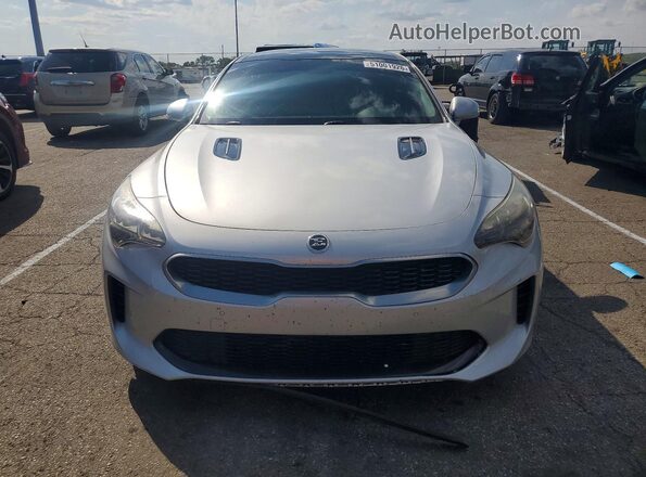 KNAE25LA7J6014751 2018 KIA STINGER Silver Вид спереду