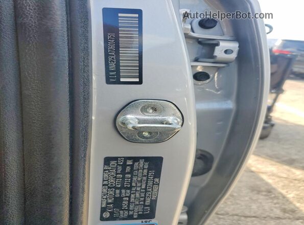 KNAE25LA7J6014751 2018 KIA STINGER Silver Вид підкапотного простору