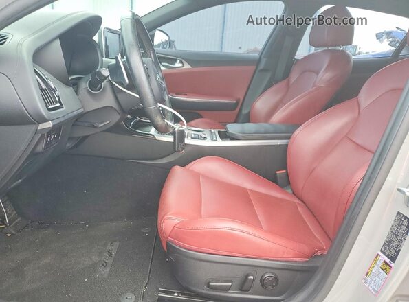 KNAE35LC1M6097810 2021 KIA STINGER Gray Սալոնի դիմացի տեսք