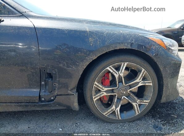 KNAE35LC2K6051352 2019 KIA STINGER Gray Vista frontal