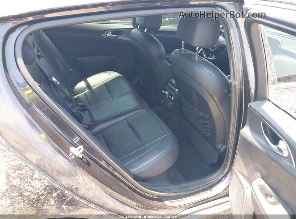 KNAE35LC2K6051352 2019 KIA STINGER Gray Vista de la etiqueta del VIN