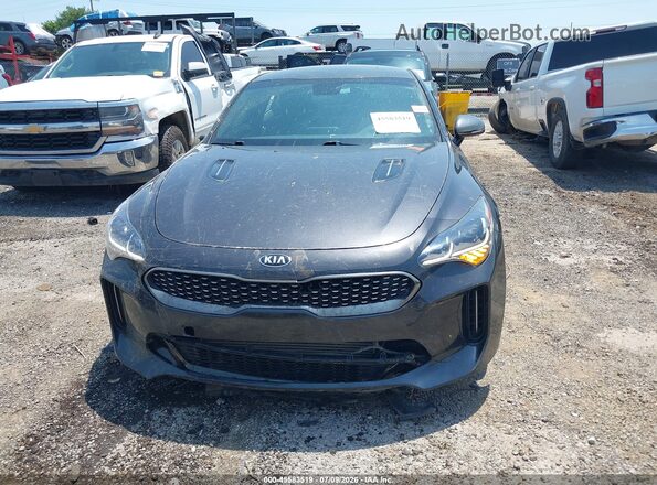 KNAE35LC2K6051352 2019 KIA STINGER Gray Vista del cuadro de instrumentos