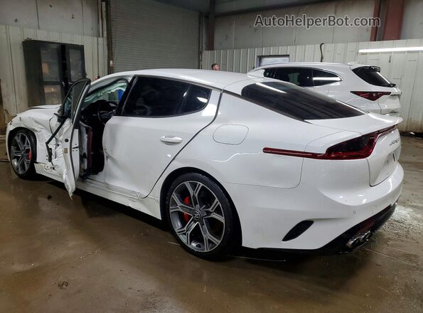 KNAE35LC3L6078383 2020 KIA STINGER White Հետևի ձախ