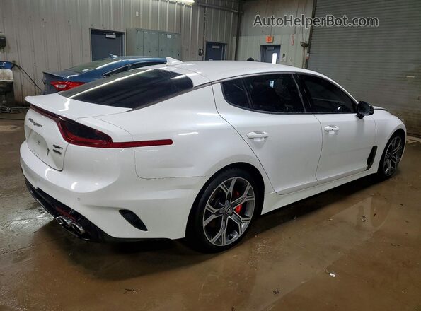 KNAE35LC3L6078383 2020 KIA STINGER White Հետևի աջ