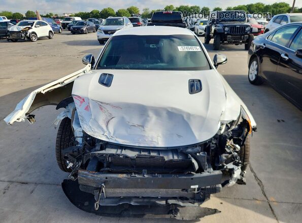 KNAE35LC3L6080313 2020 KIA STINGER White Vista frontal