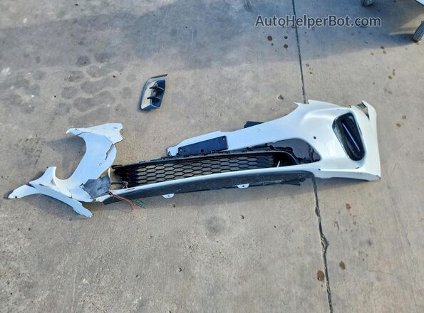 KNAE35LC3L6080313 2020 KIA STINGER White Vista del compartimento del motor