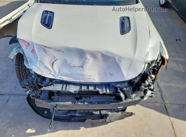 KNAE35LC3L6080313 2020 KIA STINGER White Vista interior trasera